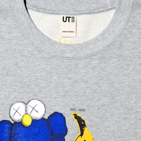 Uniqlo KAWS + Warhol Graphic Sweatshirt - Picture 3 of 6